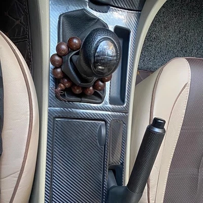 For old mazda 3 BK 2004-2008 5D Carbon Fiber Pattern Interior DIY Trim Decals - Image 1 of 4