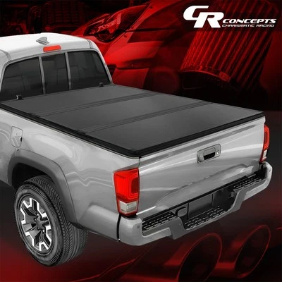 HARD SOLID TRI-FOLD TONNEAU COVER FOR 97-04 FORD F150 HERITAGE SHORT 6.5' BED - Image 1 of 4