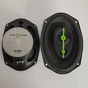 SoundQubed DX-693 6" x 9" 300 W Spitze 4 Ohm Auto Audio Koaxial Lautsprecher (Paar) - Bild 1 von 5