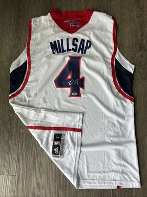 Paul Millsap Atlanta Hawks Autograph Signed Jersey! Psa Coa  - Image 1 of 3