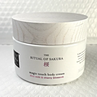 THE RITUAL OF SAKURA MAGIC TOUCH KÖRPERCREME MIT REISMILCH & KIRSCHBLÜTE 7,4 UNZEN - Bild 1 von 4