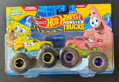 2025 Hot Wheels Monster Trucks SpongeBob SquarePants VS Patrick - Image 1 of 4