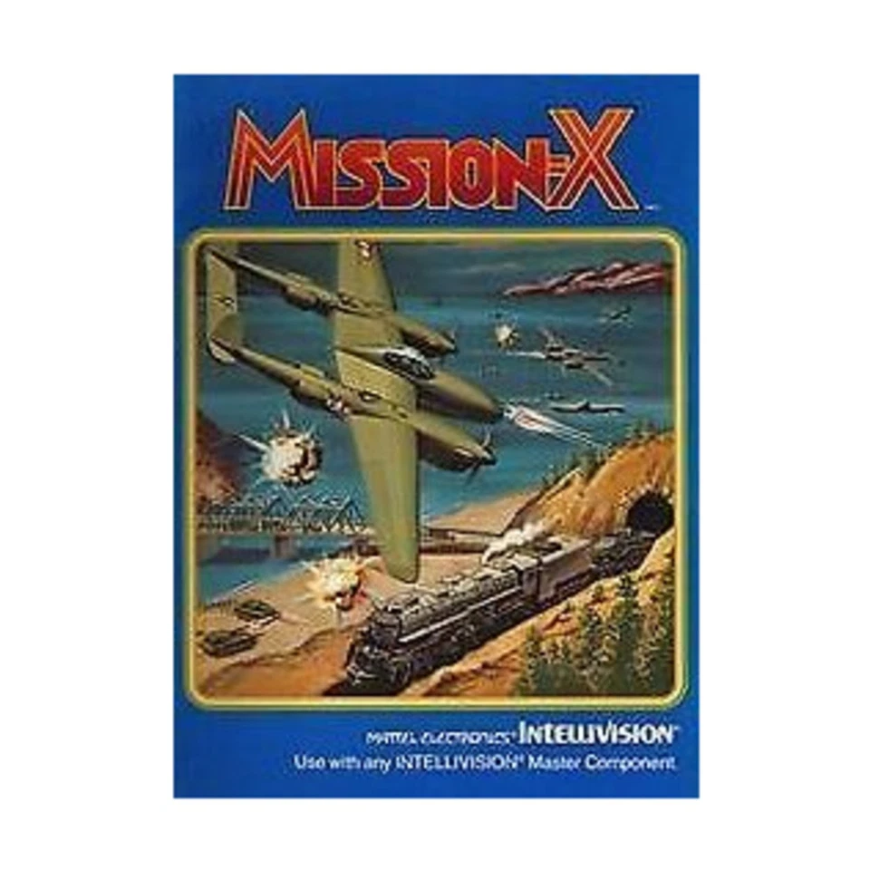 Mattel Intellivision Mission-X VG+/NM - Image 1 of 1