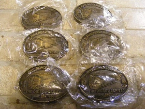 6 Hebillas de cinturón ahorro de ferrocarril tren newton ks santa fe 1988 serie diésel - Imagen 1 de 1