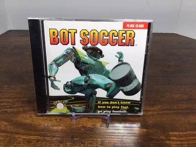 New Bot Soccer Windows 95 PC DOS CD-ROM Sealed Gamers Choice - Image 1 of 3