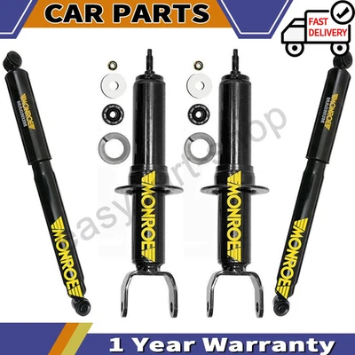 Juego de puntales amortiguadores delanteros traseros Monroe para Ram 1500 2018 2017 2016 2015 2014 Foto 1 de 4