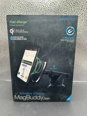 NEW: NAZTECH Wireless Charge MAGBUDDY DASH for iPhone & Android #45346 - Image 1 of 2
