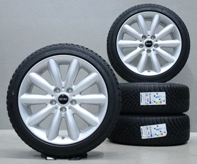 Original Mini Cooper F55 F56 F57 17 Zoll Winterreifen Reifen Felge 499 NEU DOT22 - Bild 1 von 4