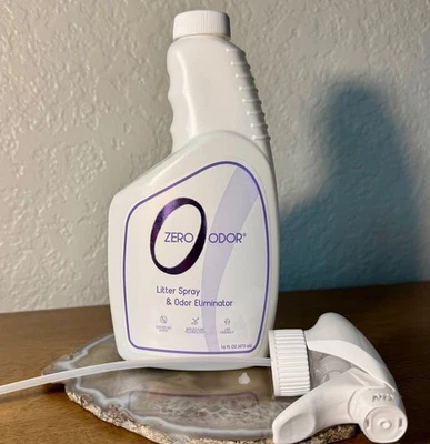 ZERO ODOR 16 oz. Litter Odor Eliminator Air Freshener Spray - FAST SHIP! - Image 1 of 3