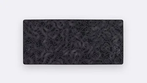 randomfrankp x Novelkeys Topographic Deskpad Mousepad XL Mat - 35.4" X 15.7" - Afbeelding 1 van 3