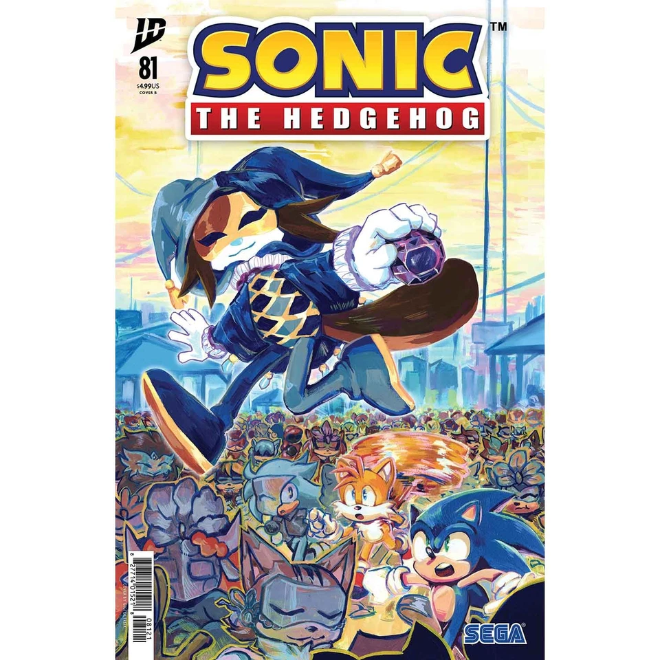 Sonic The Hedgehog #81 保护套 B Dutreix IDW — 第 1/1 张图片