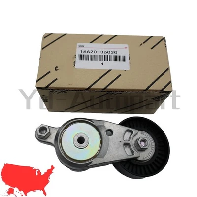 New OEM 16620-36030 Drive Belt Tensioner Assembly  For 10-2011 Toyota Camry 2.5L Foto 1 de 4