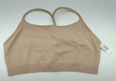 Gap Body Solid Seamless Unpadded Bralette Womens Tan Size Medium - Image 1 of 4