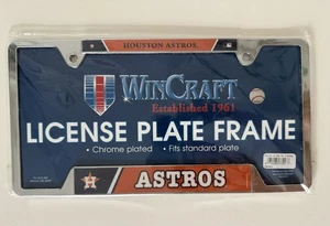 ASTROS 2014 Metal License Plate BRAND NEW - Picture 1 of 3