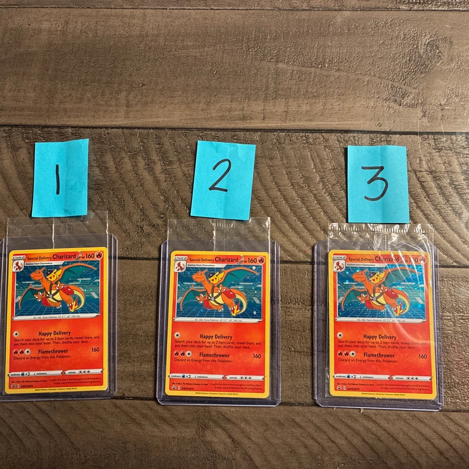 Special Delivery Charizard - Promo SWSH: Sword & Shield Promo Cards SWSH075 3PK - Image 1 of 4
