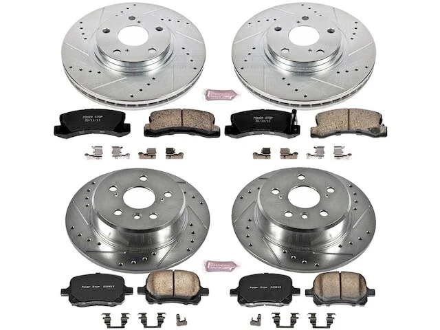 Front and Rear Brake Pad and Rotor Kit For 1999-2001 Lexus RX300 2000 KT553RY Foto 1 de 1