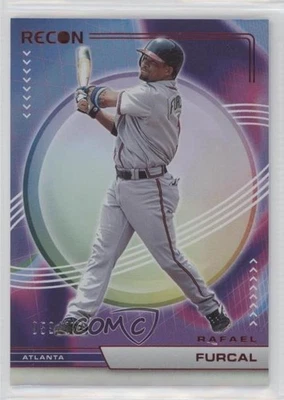 2023 Panini Chronicles Recon Red /199 Rafael Furcal #11 - Image 1 of 2