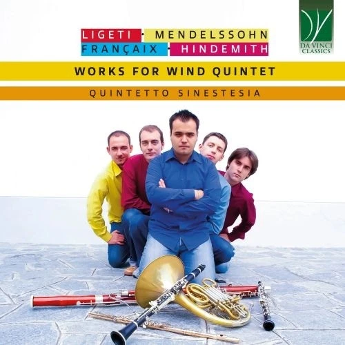 Quintetto Sinestesia 20Th Century Music For Wind Quintet (CD) (UK IMPORT) - Image 1 of 1