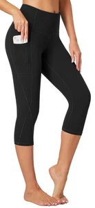 Heathyoga Capri Leggings  Women High Waisted Capri Leggings with Pockets Large - Picture 1 of 4