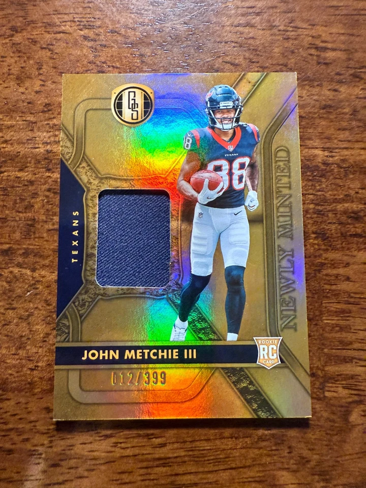 2022 Panini Gold Standard - Newly Minted John Metchie III #NMM-JME /399 RC - Image 1 of 3