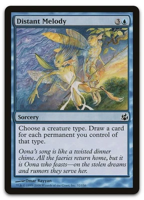 Distant Melody #32 (LP) Morningtide MOR Magic MTG - Image 1 of 2