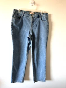 JMS Just My Style Women's STRETCH CLASSIC DENIM Jeans 18W 36x30 EUC - Picture 1 of 6