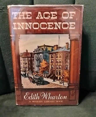 The Age of Innocence by Edith Wharton Novel Modern Library HC DJ 1948 - Image 1 of 4