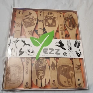 EZZ Nightmare Before Christmas 6 Stück Holz Servierlöffel Set Neu  - Bild 1 von 3