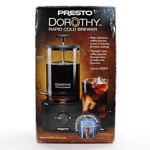 Presto Dorothy Rapid Cold Brewer Coffee Machine At Home Cold Brew in 15 Minutes - Picture 1 of 5