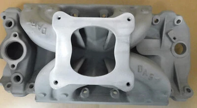 Dart 41114000 BB Chevy Entrada de puerto rectangular, cubierta 9.800, brida 4150, carreras Foto 1 de 4