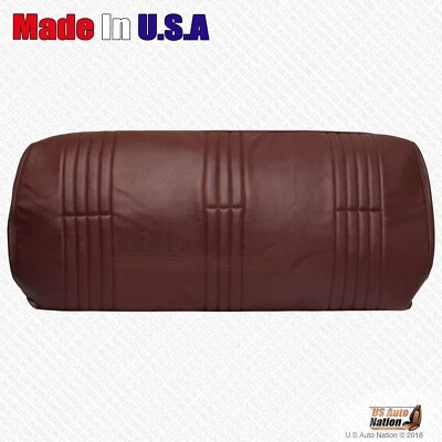 GMC Sierra C/K 1500 2500 3500 1995 1996 1997 1998 1999 techo de banco cubierta de vinilo rojo Foto 1 de 3