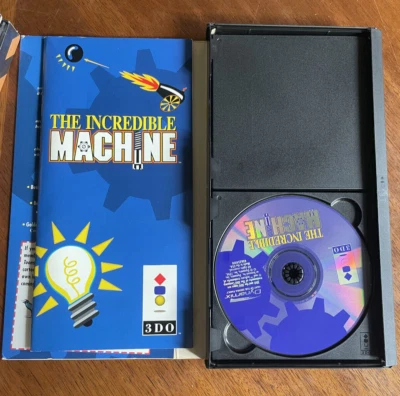 3DO 3D0 PANASONIC THE INCREDIBLE MACHINE VIDEO GAME TESTED Japan IN STOCK - Image 1 of 4
