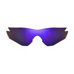 Lentes de repuesto polarizadas moradas Walleva para gafas de sol Oakley M2 (OO9212) - Imagen 1 de 7