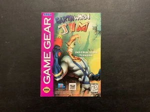Earthworm Jim (Sega Game Gear) Original Instruction Booklet Manual Authentic - Picture 1 of 8
