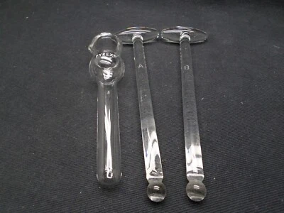 Molinillo de pañuelos de onza de vidrio PYREX 7 ml mortero y mortero con boquilla para verter 7722-7 Foto 1 de 4