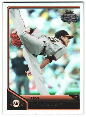Tim Lincecum 2011 Topps Lineage Diamond Anniversary    #135 - Image 1 of 2