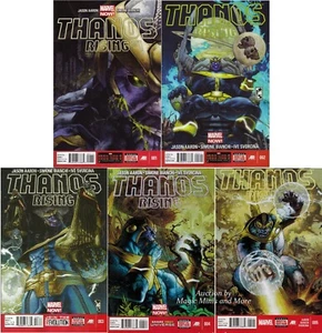 THANOS RISING (5) Issue Comic SET #1 2 3 4 5 1st print MARVEL NOW! - Picture 1 of 1
