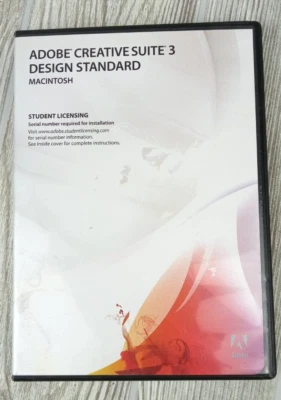 Adobe Creative Suite 3 Diseño Estándar MAC Edición Estudiante Foto 1 de 4