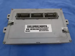 Dodge Dakota 2001 *programado* ECU ECM PCM módulo de control del motor - Imagen 1 de 7