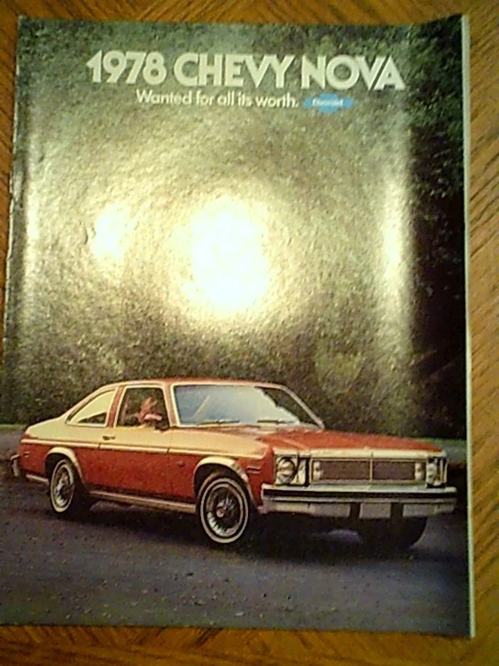 Chevrolet Nova 1978 folleto de ventas Foto 1 de 1