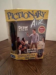 Mattel Game Pictionary Air Draw In Th Air Opened Only To See All In Box New! - Picture 1 of 16