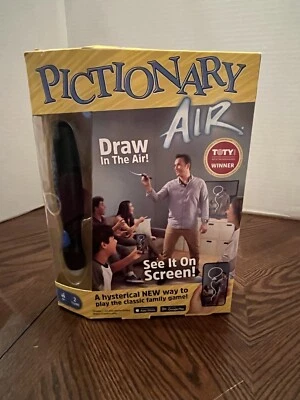 Mattel Game Pictionary Air Draw In Th Air Aberto Apenas Para Ver Tudo Na Caixa Novo! - Imagem 1 de 4