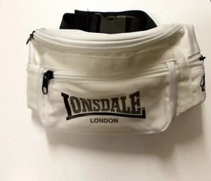 Lonsdale London Hip Bag Riñonera Bumbag Riñonera Bolso Blanco - Imagen 1 de 1