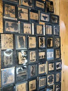 Magic Lantern Slide Set Cart Parts 1930’s 1940’s Ford Lincoln Chrysler Lot 48 - Picture 1 of 8