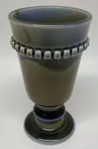 Vintage 4 15/16" x 2 5/8" Wade IRISCHES PORZELLAN D Kleeblatt VASE KELCH - Bild 1 von 11
