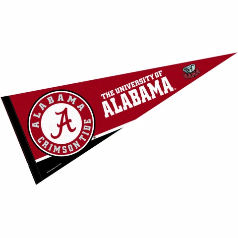 Alabama Crimson Tide 12x30 Felt Pennant Cover