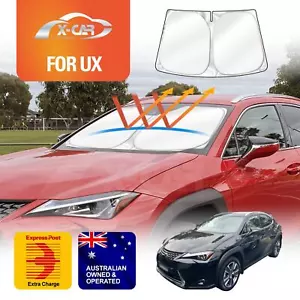 Car Windscreen Sun Shade for Lexus UX Series 2019-Onward Foldable UV Block Visor - Foto 1 di 7
