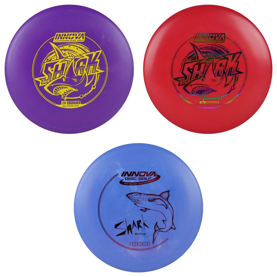 Innova Disc Golf DX Shark Midrange Disc 4/4/0/2 - Choose Exact Disc - Image 1 of 1