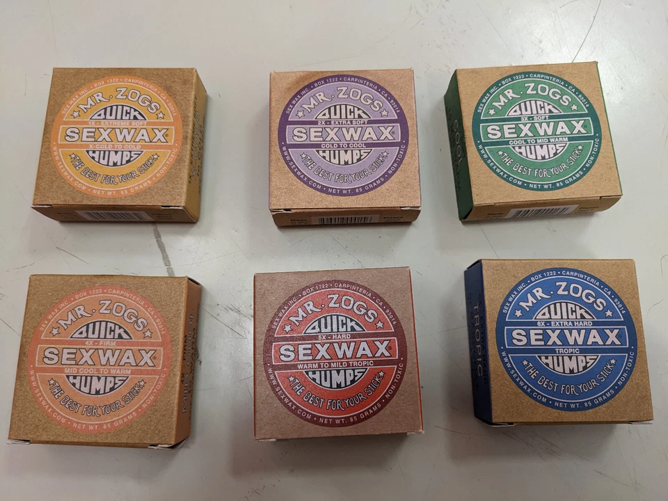 Mr. Zogs Sexwax Quick Humps Surfboard Wachs Surfwax Surfwachs