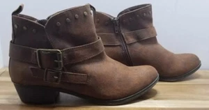 Botines Dr Scholl's Edge para mujer talla 9 con correas y hebillas~comodidad~escuela - Imagen 1 de 13